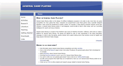Desktop Screenshot of general-game-playing.de